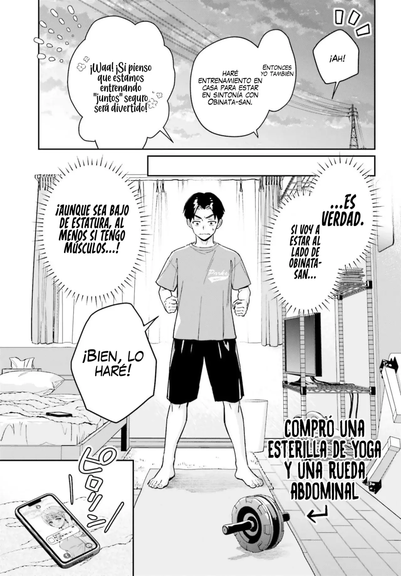 Boku no Kanojo wa Dekkawaii Capítulo 13 - Página 18 en español