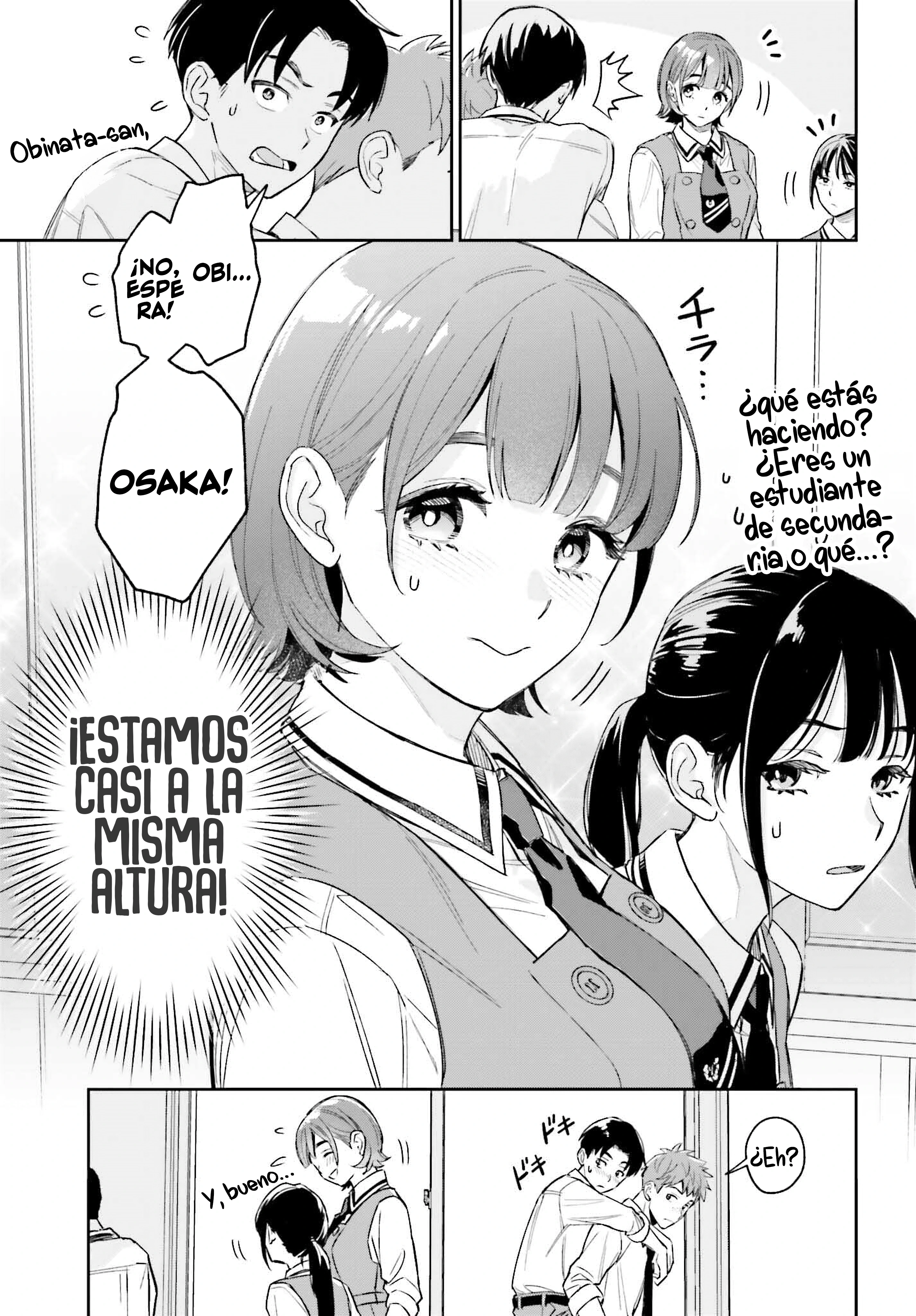 Boku no Kanojo wa Dekkawaii Capítulo 3 - Página 34 en español
