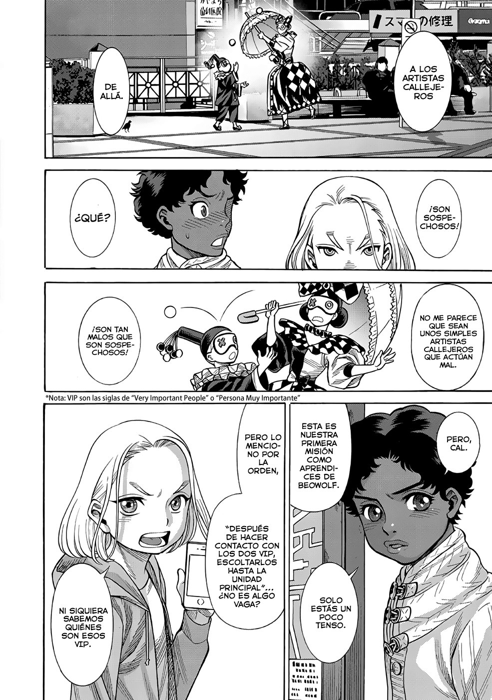 Dance in the Vampire Bund A.S.O Capítulo 11 - Página 8 en español
