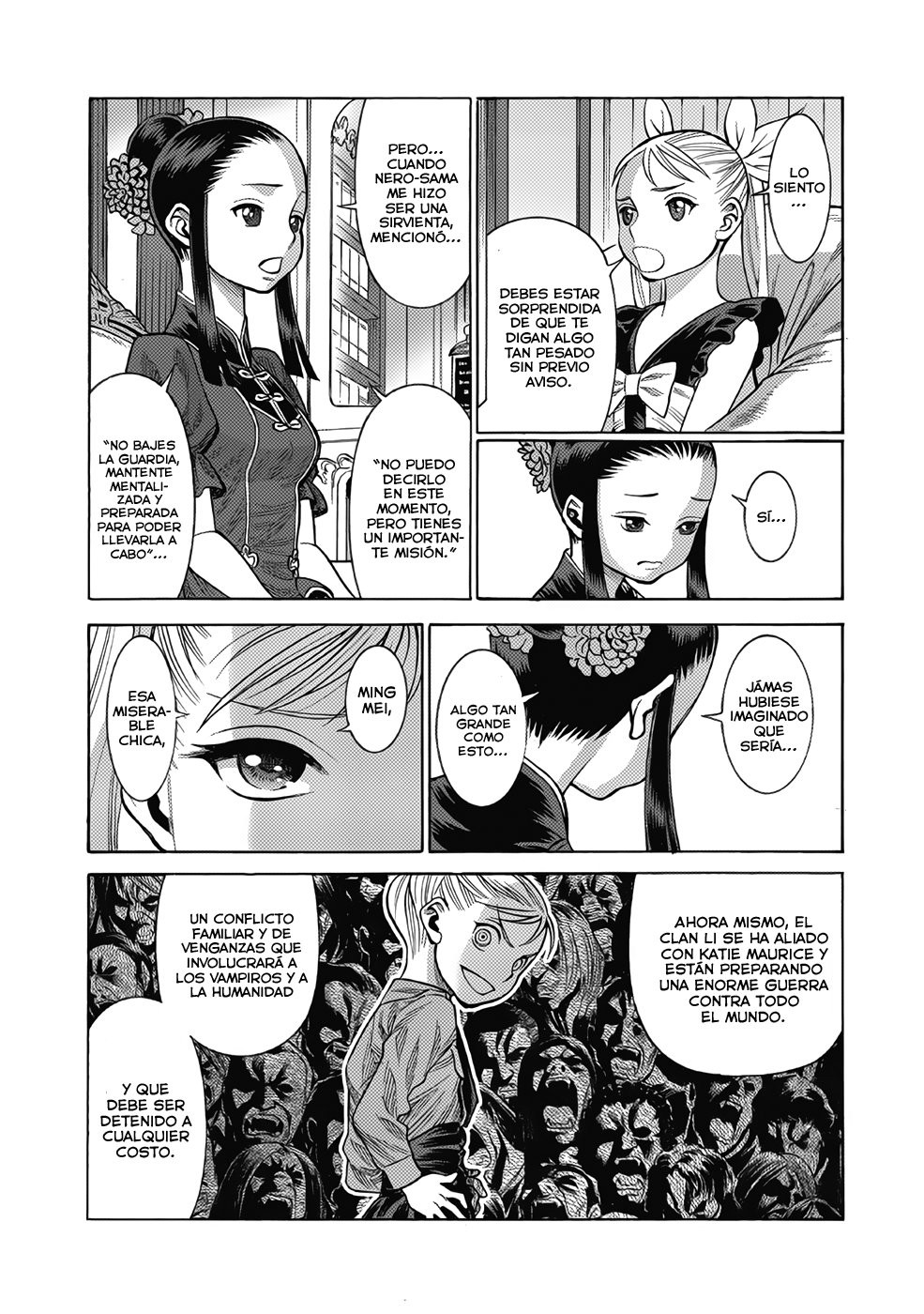 Dance in the Vampire Bund A.S.O Capítulo 14 - Página 7 en español