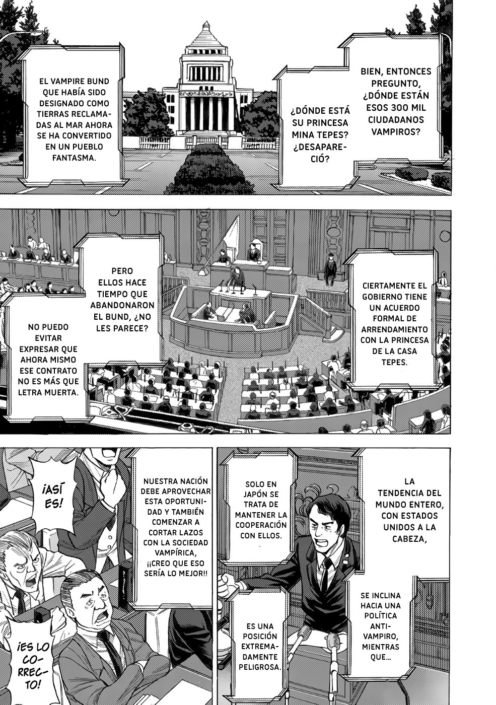 Dance in the Vampire Bund A.S.O Capítulo 3 - Página 6 en español