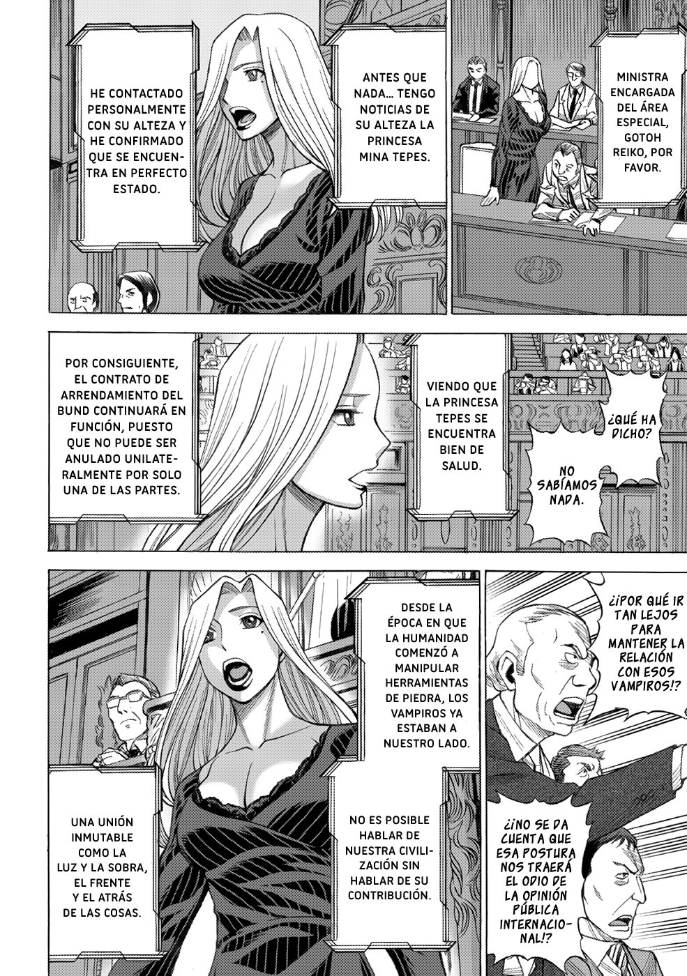 Dance in the Vampire Bund A.S.O Capítulo 3 - Página 7 en español