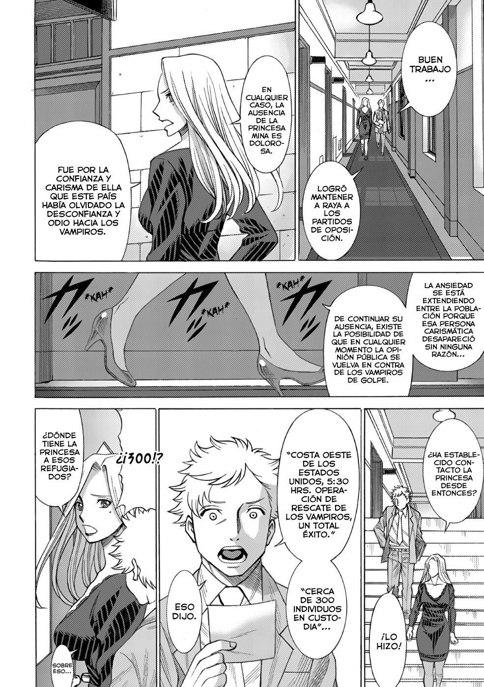Dance in the Vampire Bund A.S.O Capítulo 3 - Página 9 en español