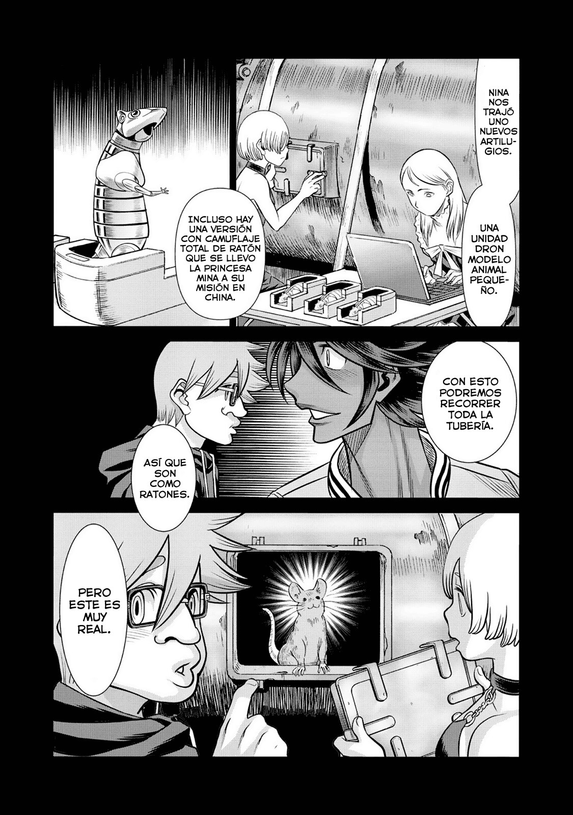 Dance in the Vampire Bund A.S.O Capítulo 53 - Página 37 en español