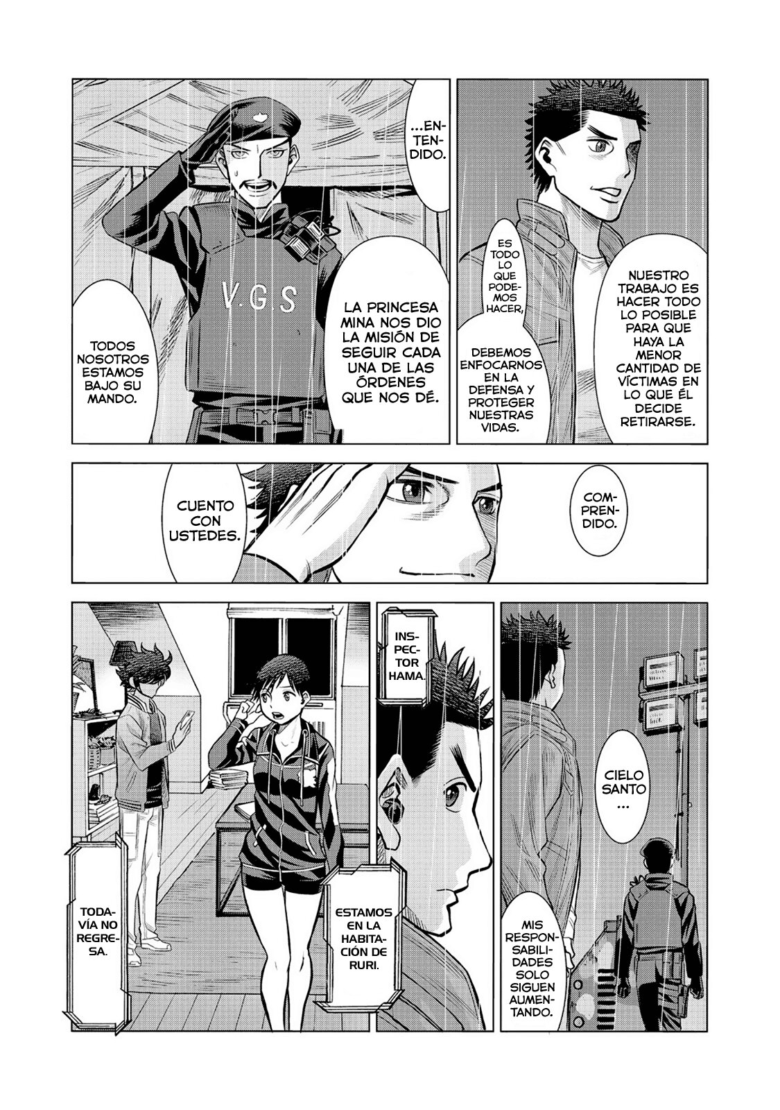 Dance in the Vampire Bund A.S.O Capítulo 57 - Página 4 en español