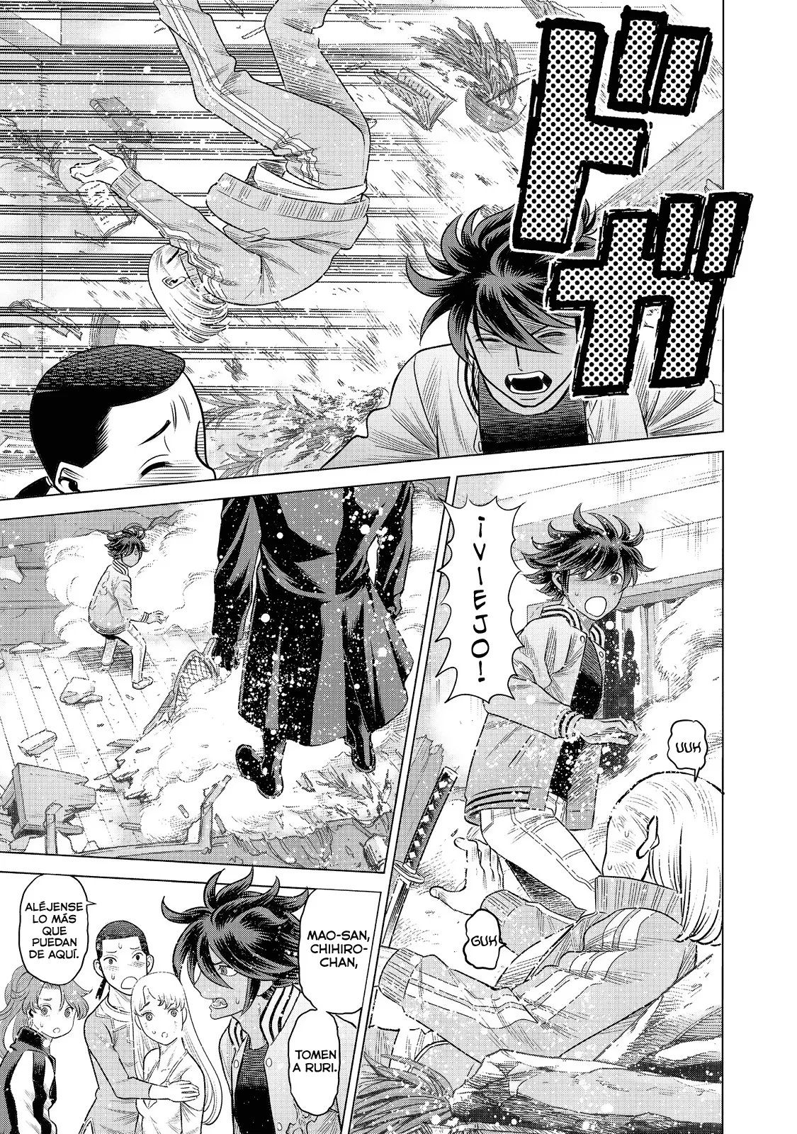 Dance in the Vampire Bund A.S.O Capítulo 60 - Página 14 en español