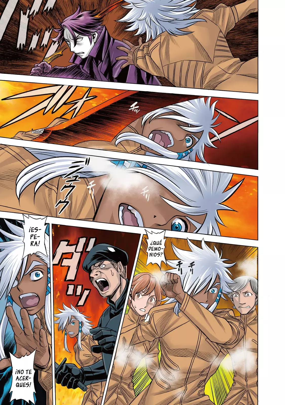Dance in the Vampire Bund A.S.O Capítulo 64 - Página 3 en español