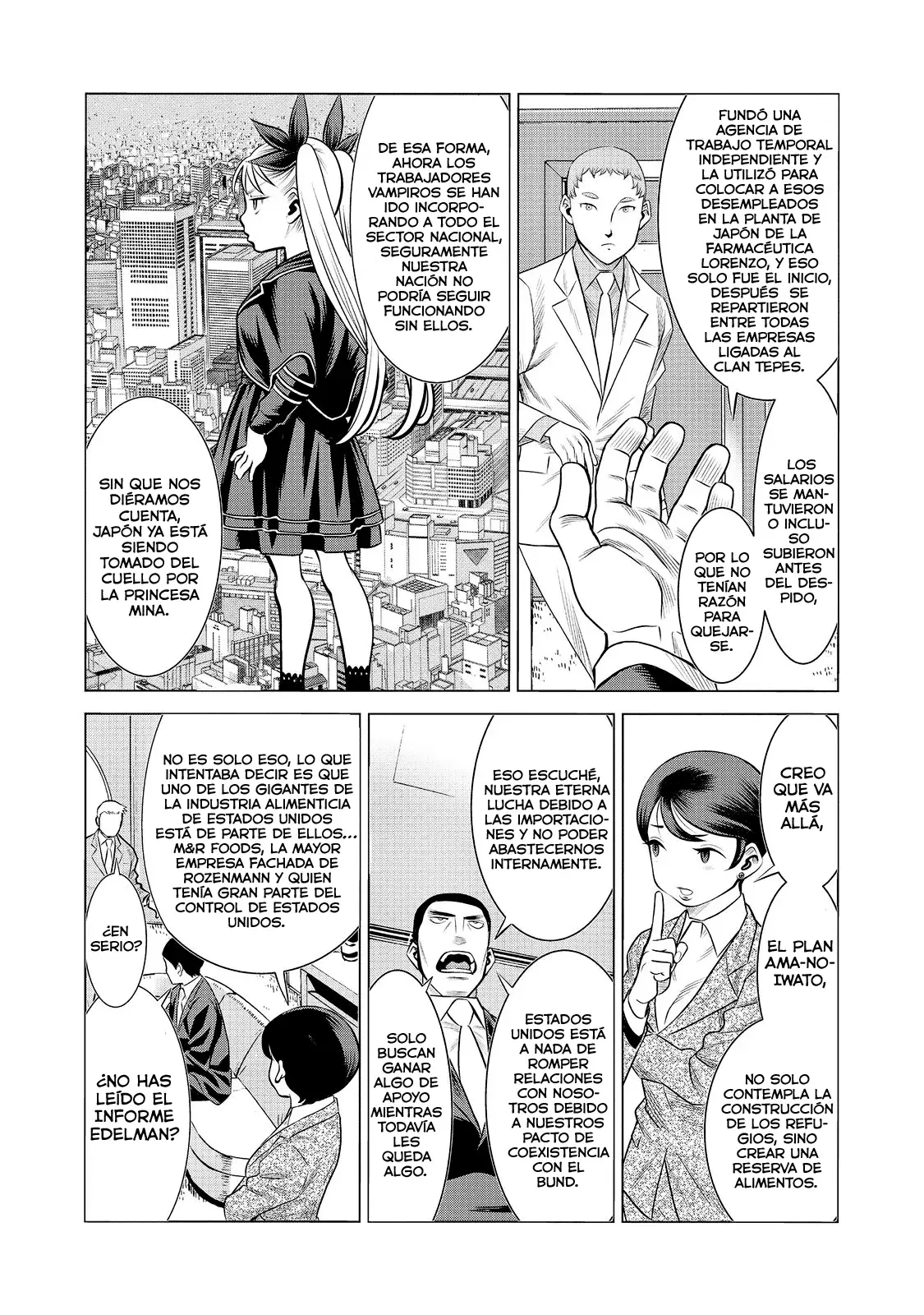 Dance in the Vampire Bund A.S.O Capítulo 70 - Página 20 en español