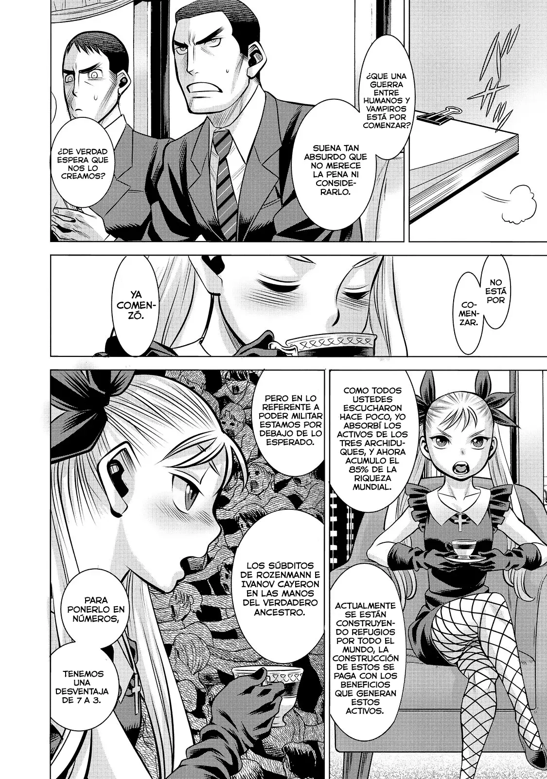 Dance in the Vampire Bund A.S.O Capítulo 70 - Página 33 en español