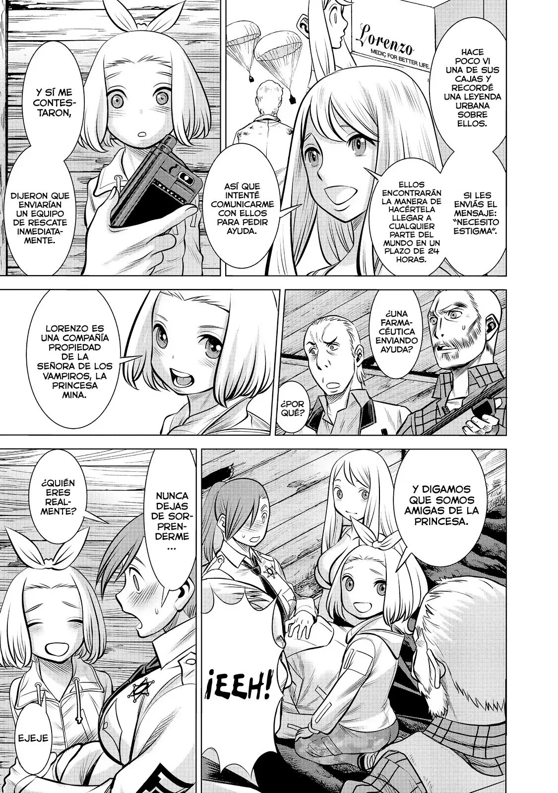 Dance in the Vampire Bund A.S.O Capítulo 73 - Página 24 en español