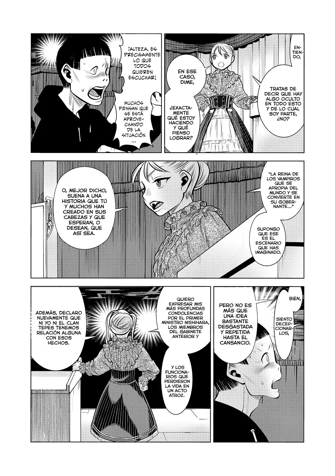 Dance in the Vampire Bund A.S.O Capítulo 76 - Página 35 en español