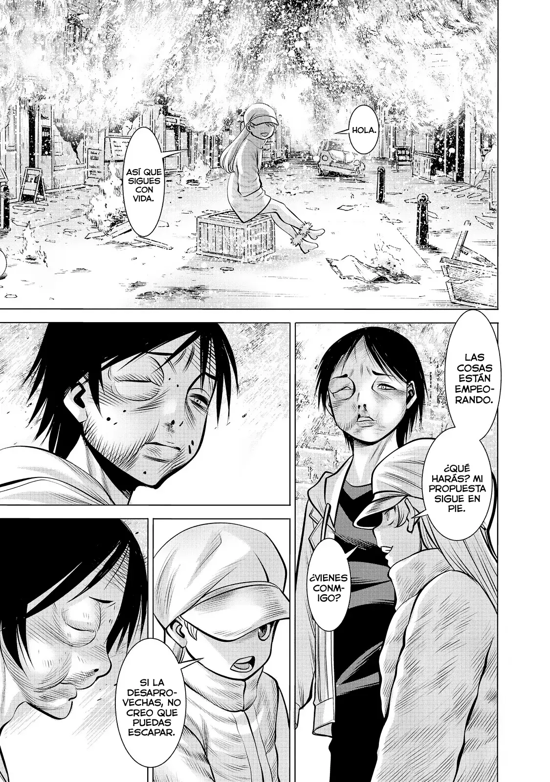 Dance in the Vampire Bund A.S.O Capítulo 77 - Página 42 en español