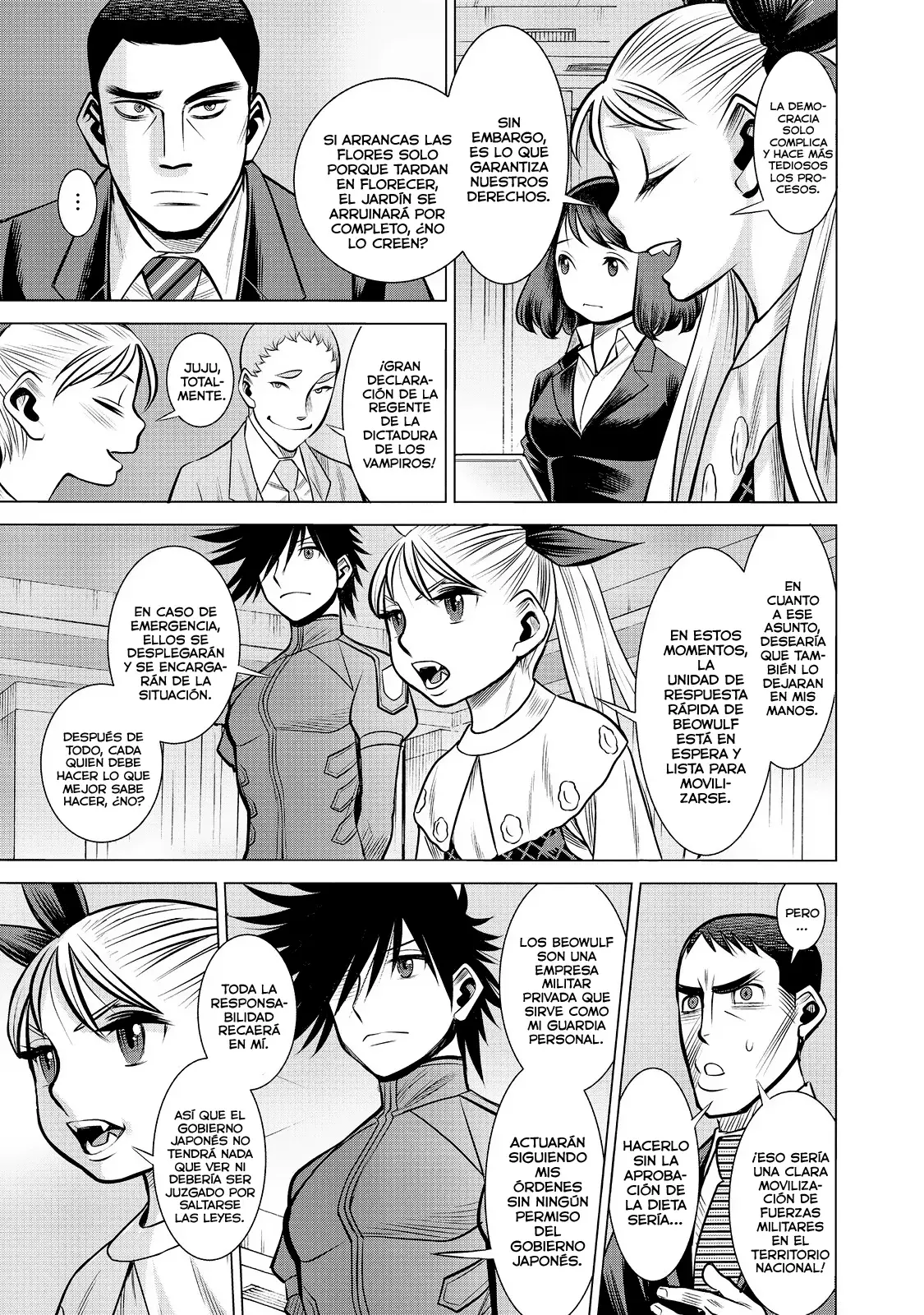 Dance in the Vampire Bund A.S.O Capítulo 78 - Página 11 en español
