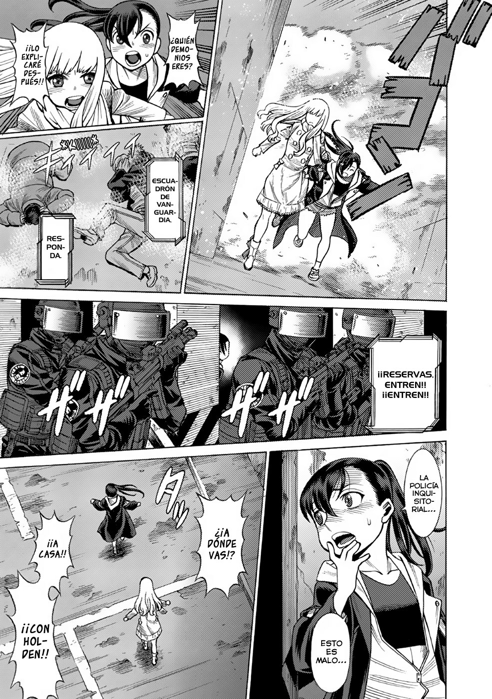 Dance in the Vampire Bund A.S.O Capítulo 8 - Página 23 en español