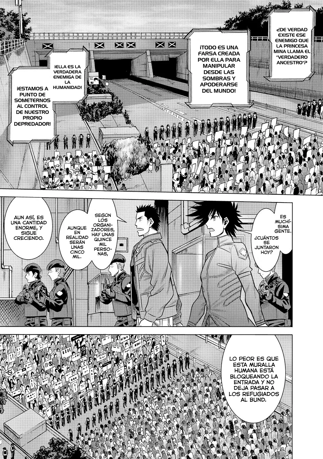 Dance in the Vampire Bund A.S.O Capítulo 81 - Página 13 en español