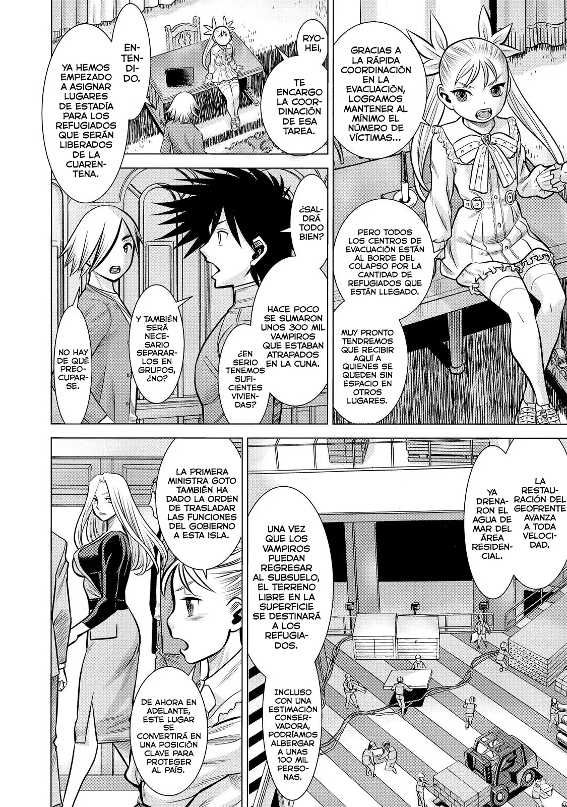 Dance in the Vampire Bund A.S.O Capítulo 82 - Página 7 en español