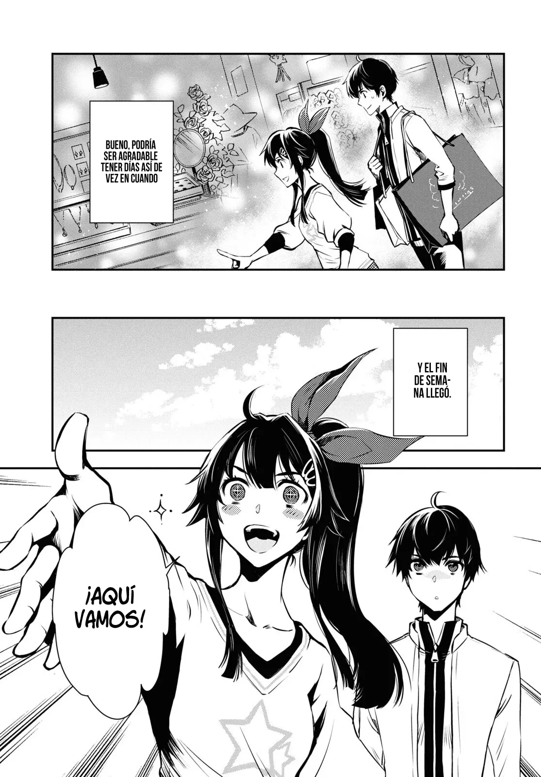 Sekai Saisoku no Level Up Capítulo 18 - Página 8 en español