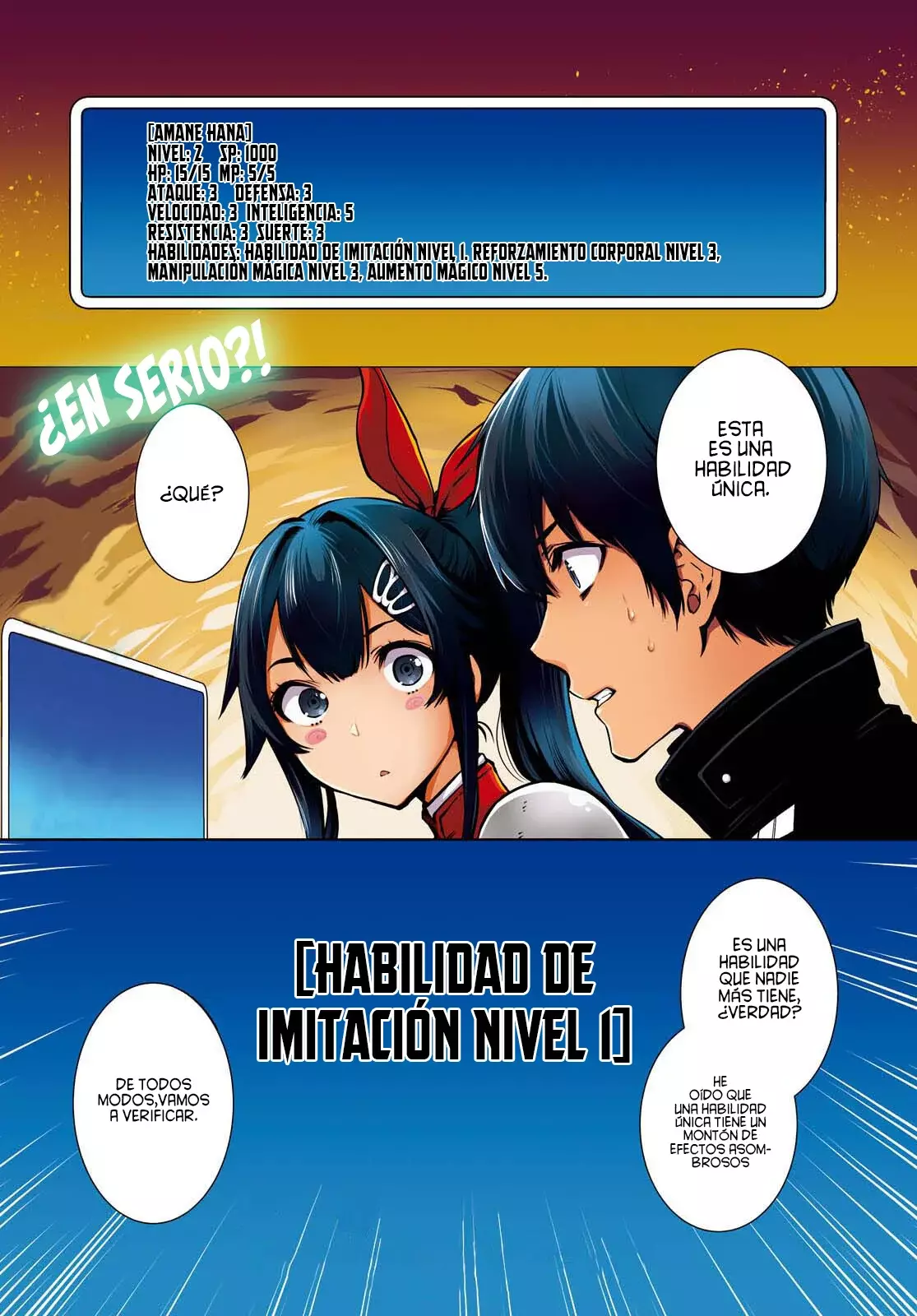 Sekai Saisoku no Level Up Capítulo 19 - Página 4 en español