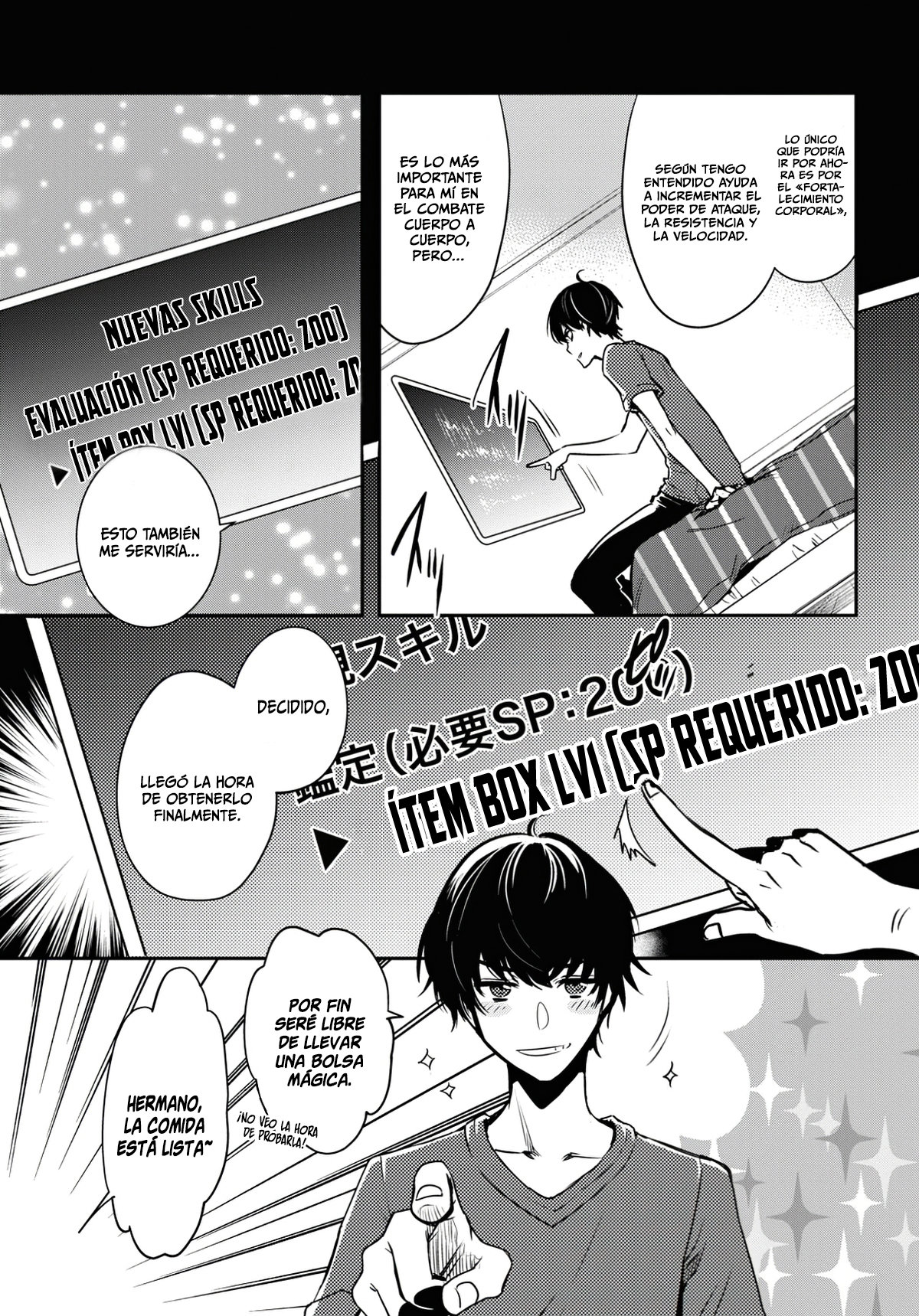 Sekai Saisoku no Level Up Capítulo 2 - Página 4 en español