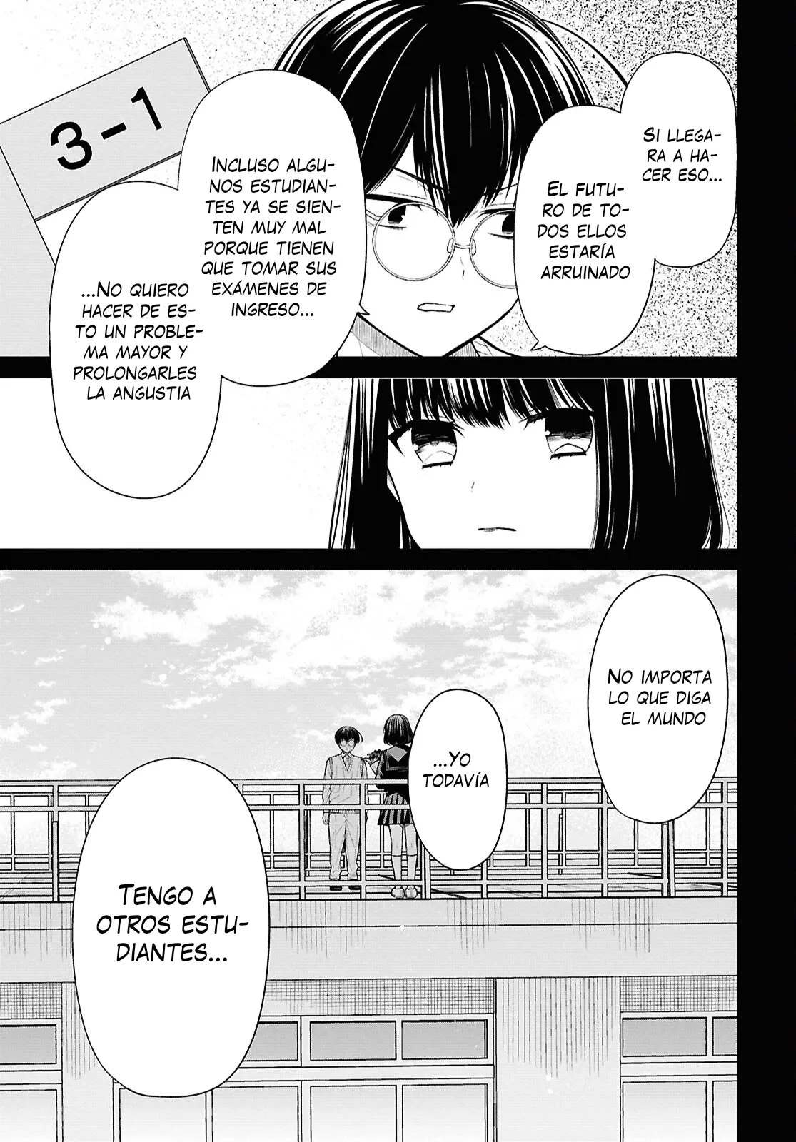 1-nen A-gumi no Monster Capítulo 75 - Página 8 en español