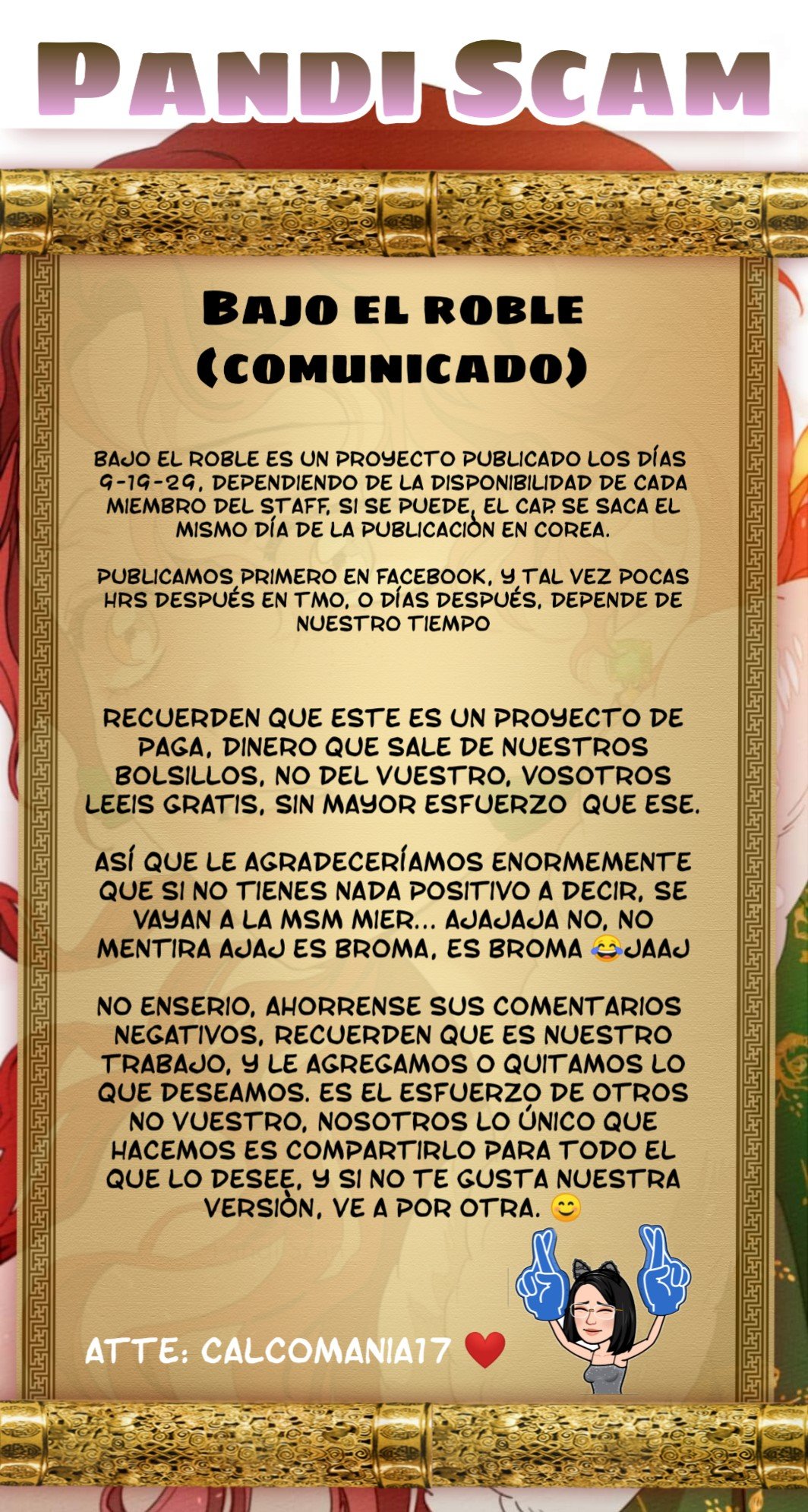 Debajo del Roble Capítulo 25 - Página 68 en español