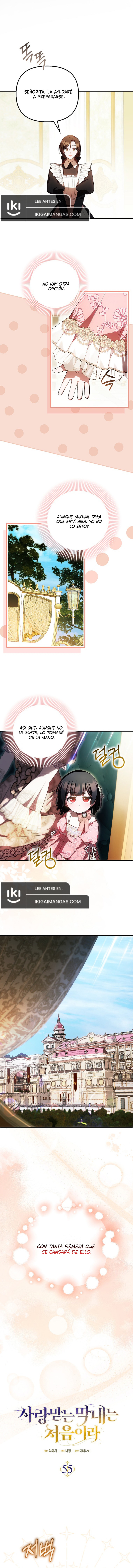 Es La Primera Vez Que Me Aman Capítulo 55 - Página 4 en español