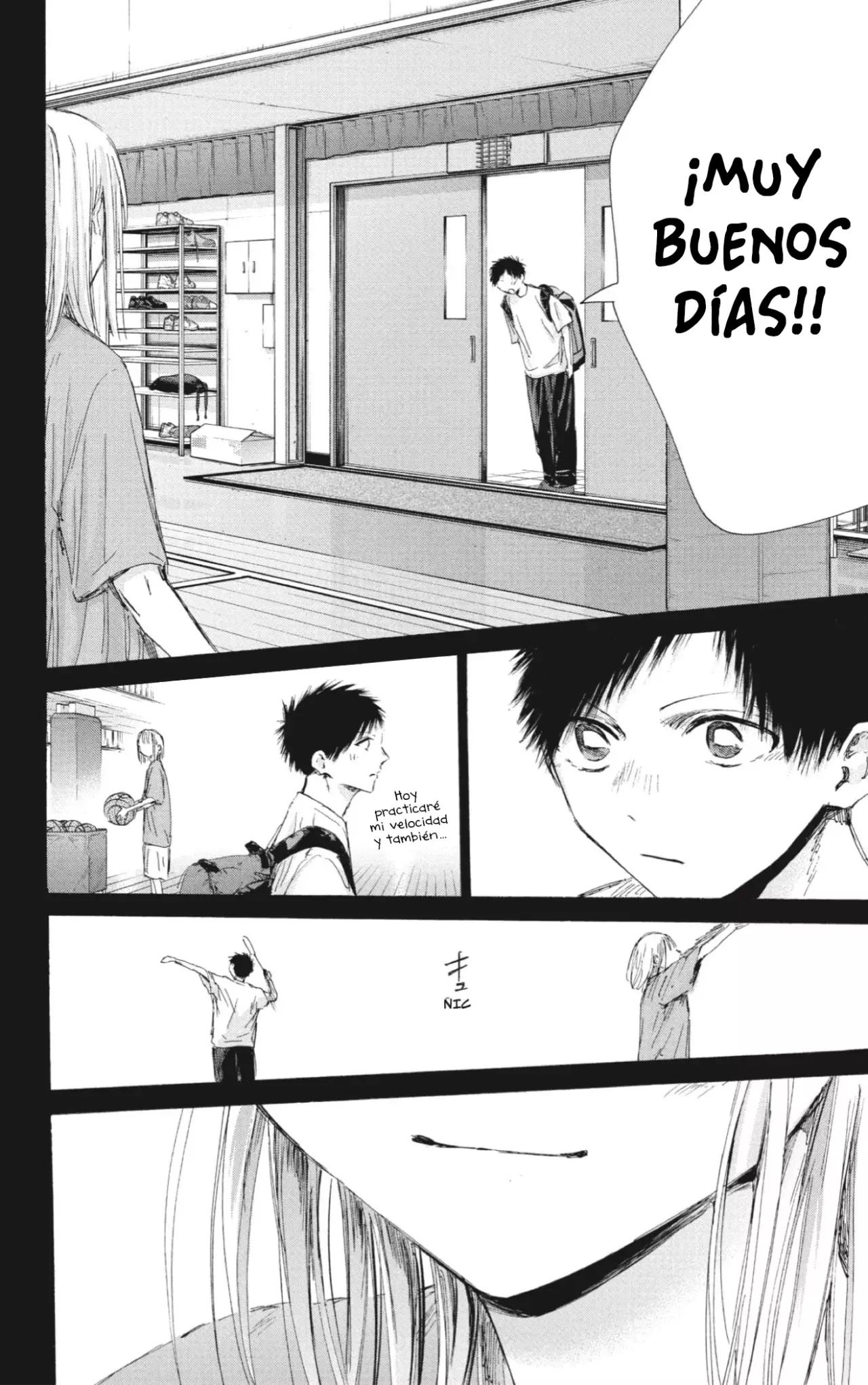 Ao no Hako Capítulo 181 - Página 9 en español