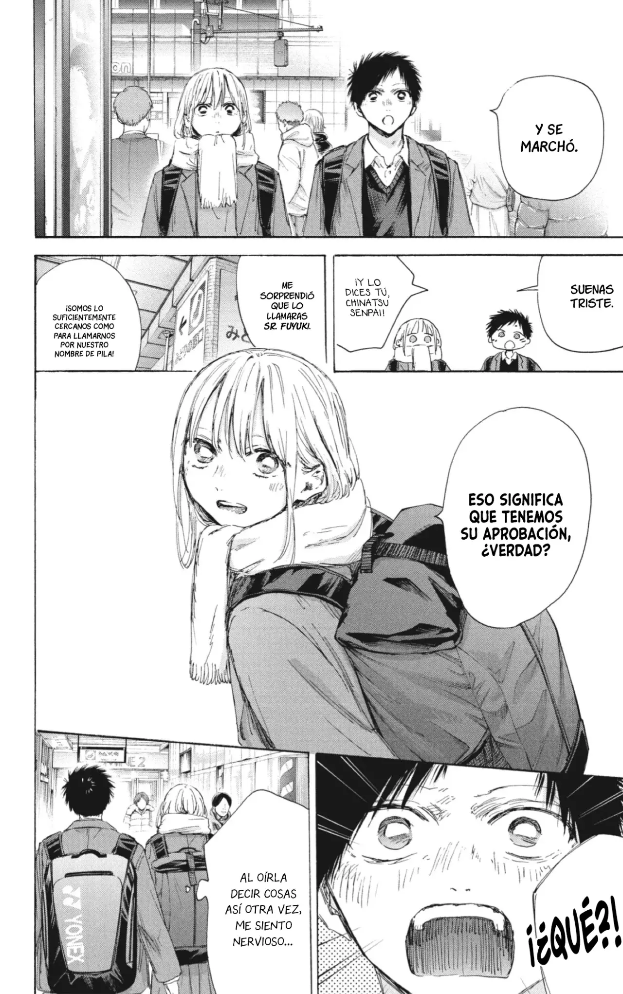Ao no Hako Capítulo 184 - Página 7 en español