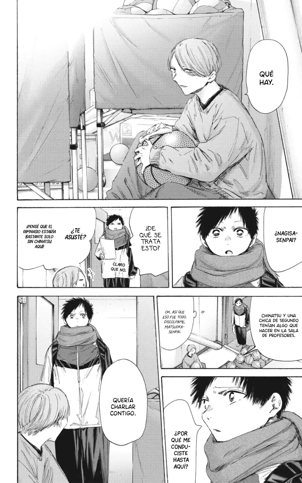 Ao no Hako Capítulo 187 - Página 3 en español