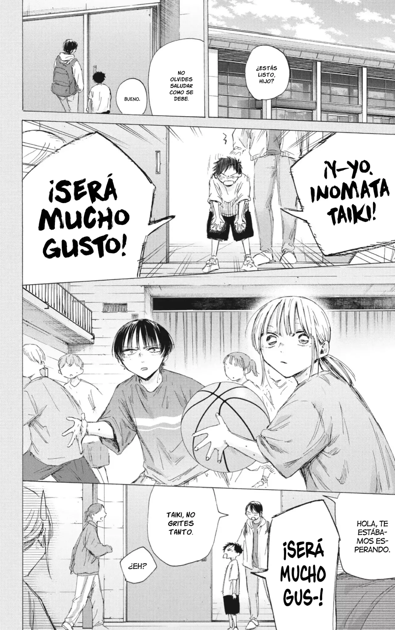 Ao no Hako Capítulo 190 - Página 3 en español