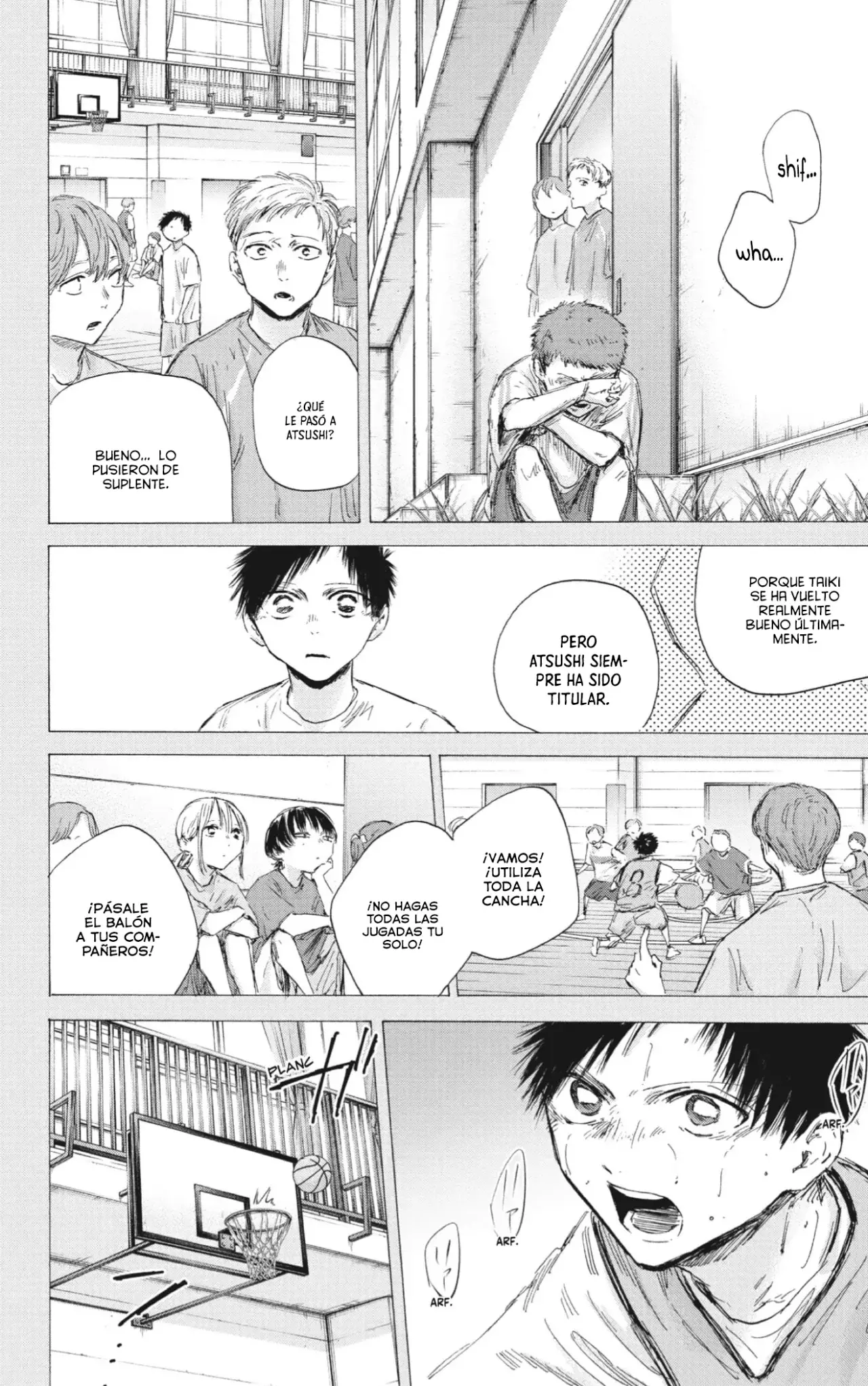 Ao no Hako Capítulo 190 - Página 9 en español