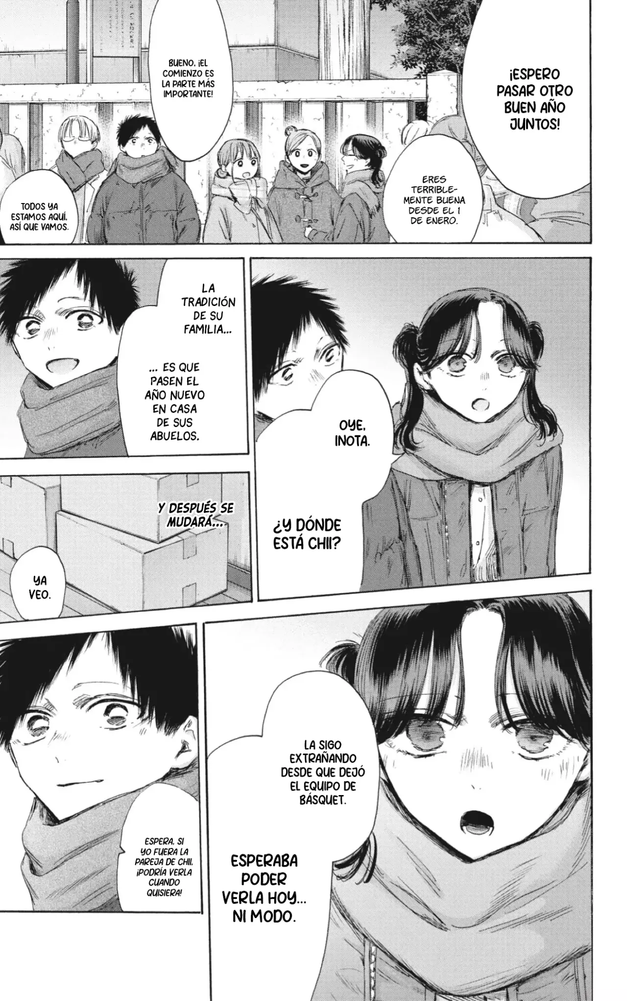 Ao no Hako Capítulo 193 - Página 4 en español