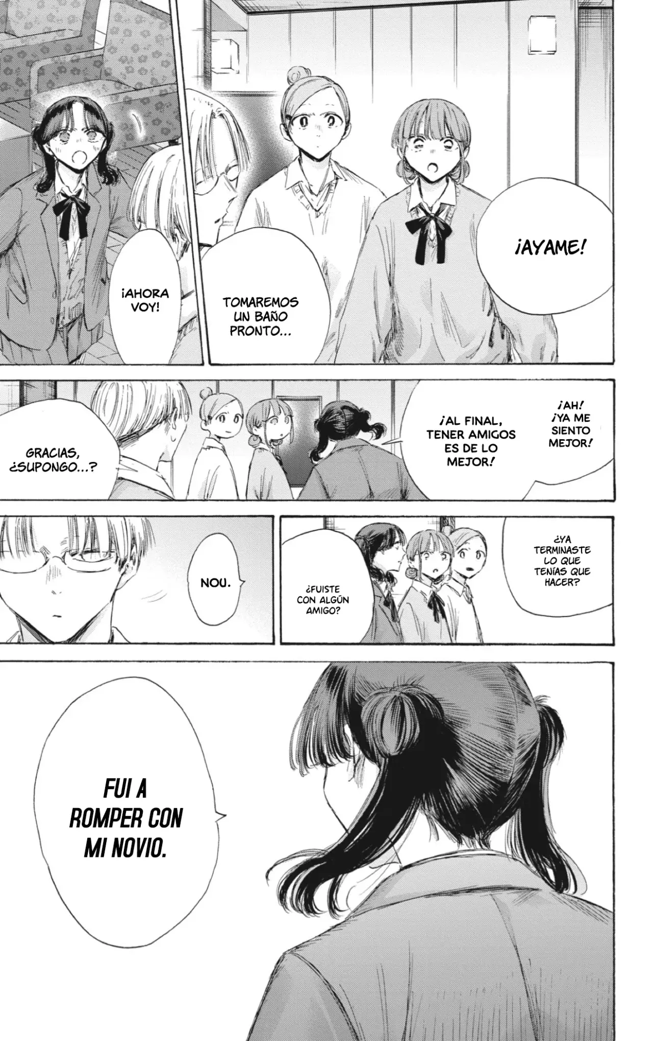 Ao no Hako Capítulo 203 - Página 14 en español