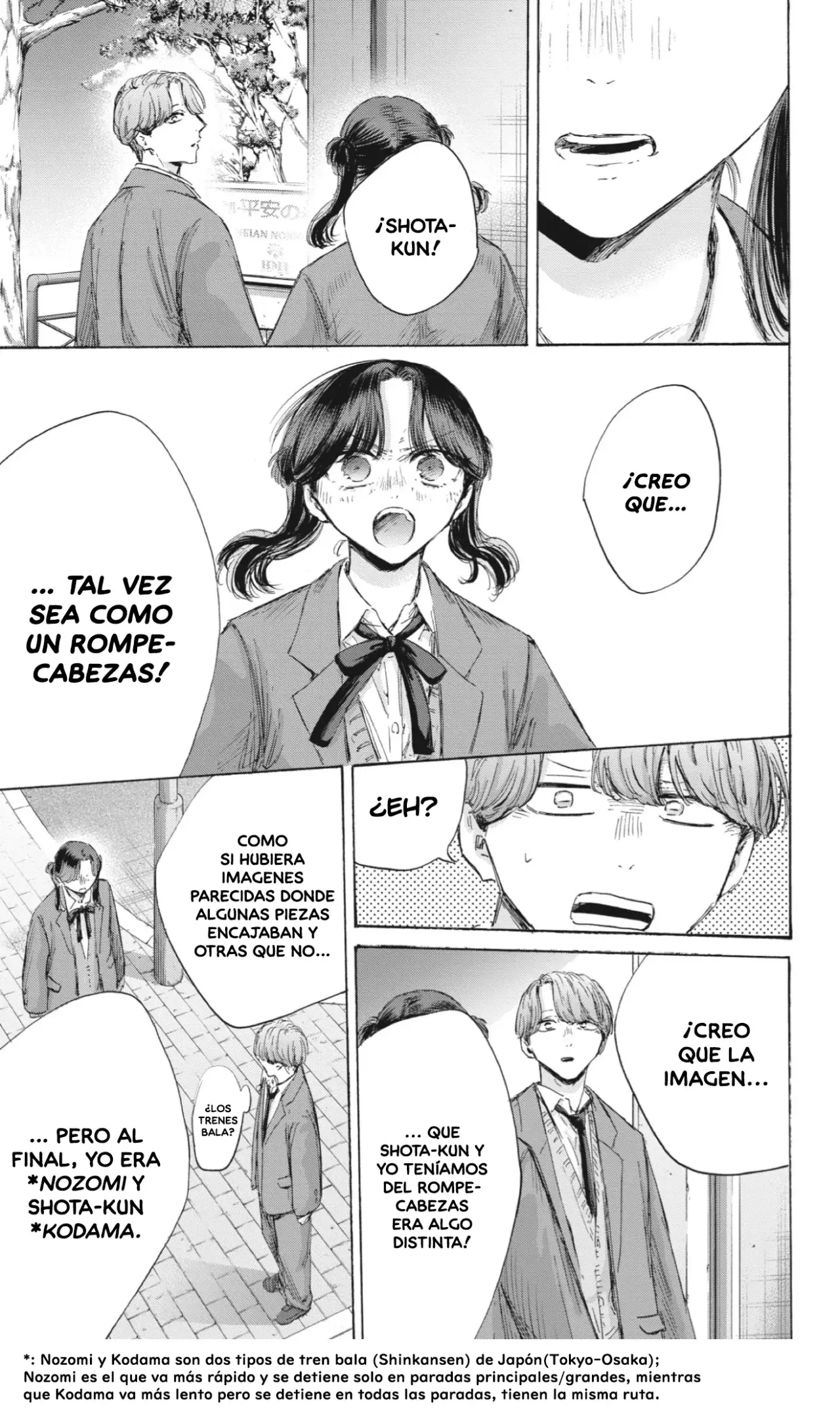 Ao no Hako Capítulo 203 - Página 8 en español