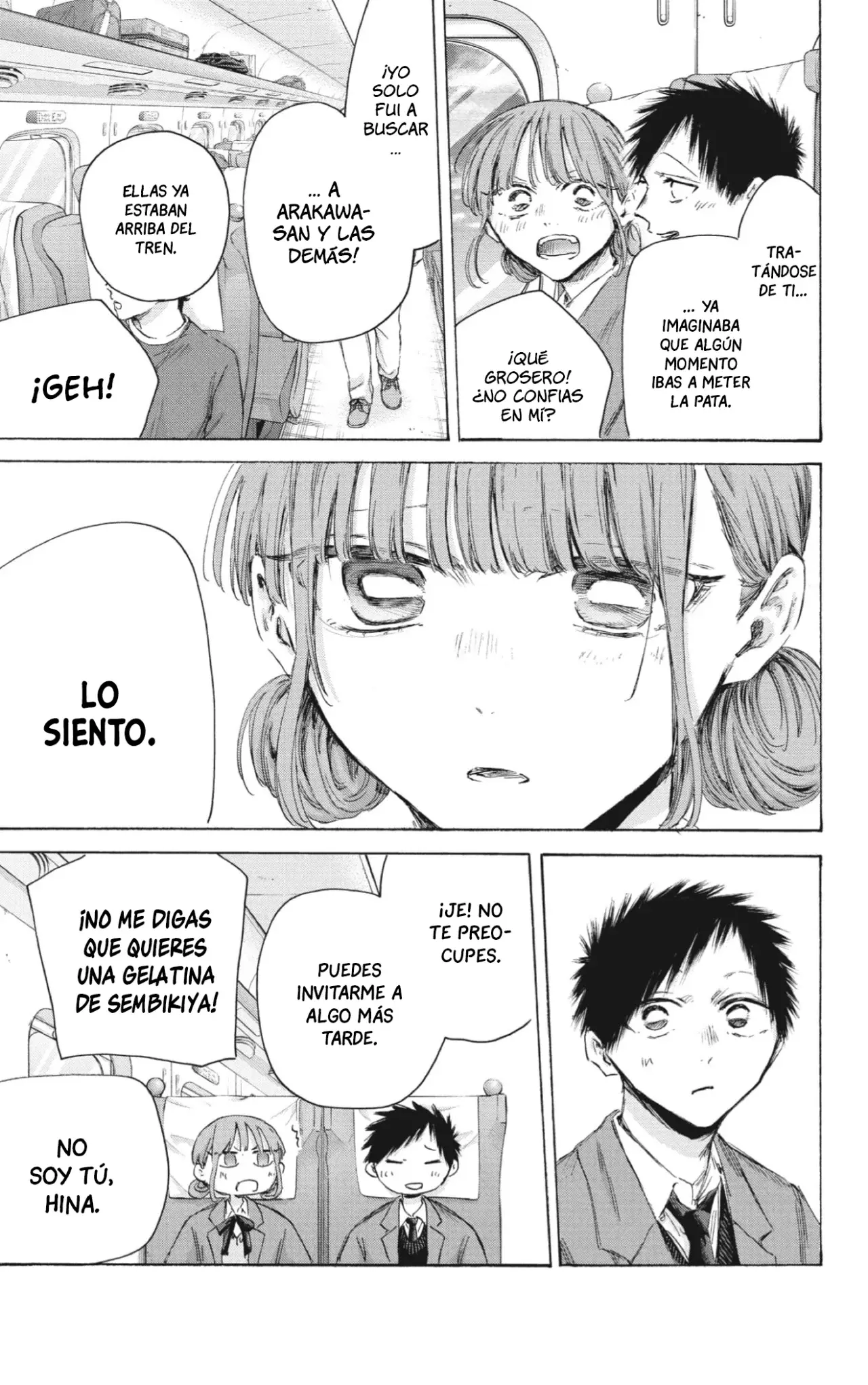Ao no Hako Capítulo 206 - Página 4 en español