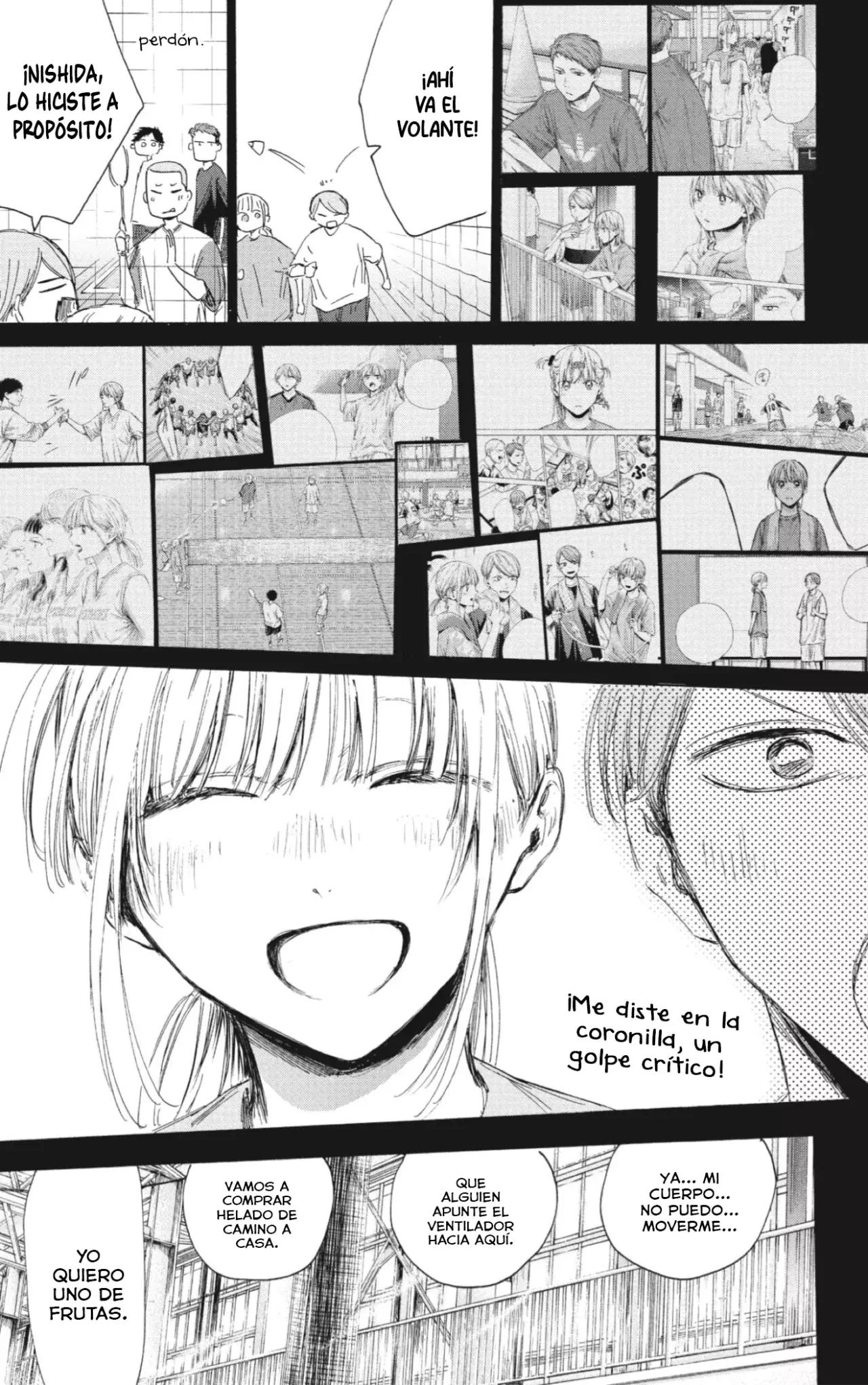 Ao no Hako Capítulo 209 - Página 16 en español