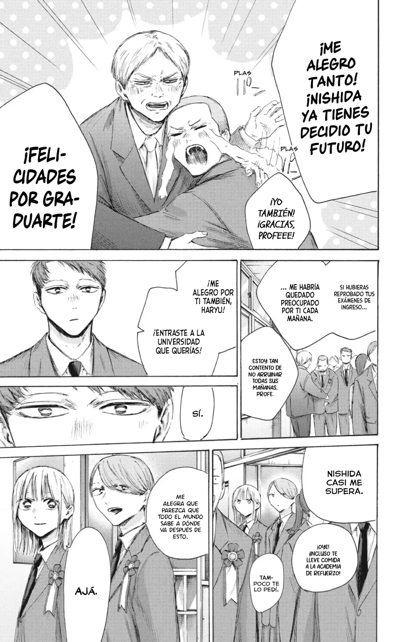 Ao no Hako Capítulo 209 - Página 4 en español