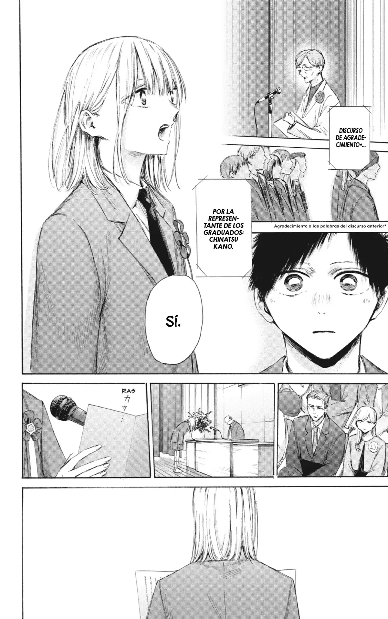 Ao no Hako Capítulo 209 - Página 9 en español
