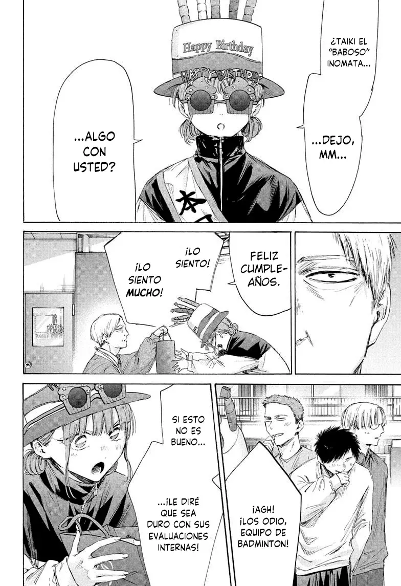 Ao no Hako Capítulo 211 - Página 14 en español