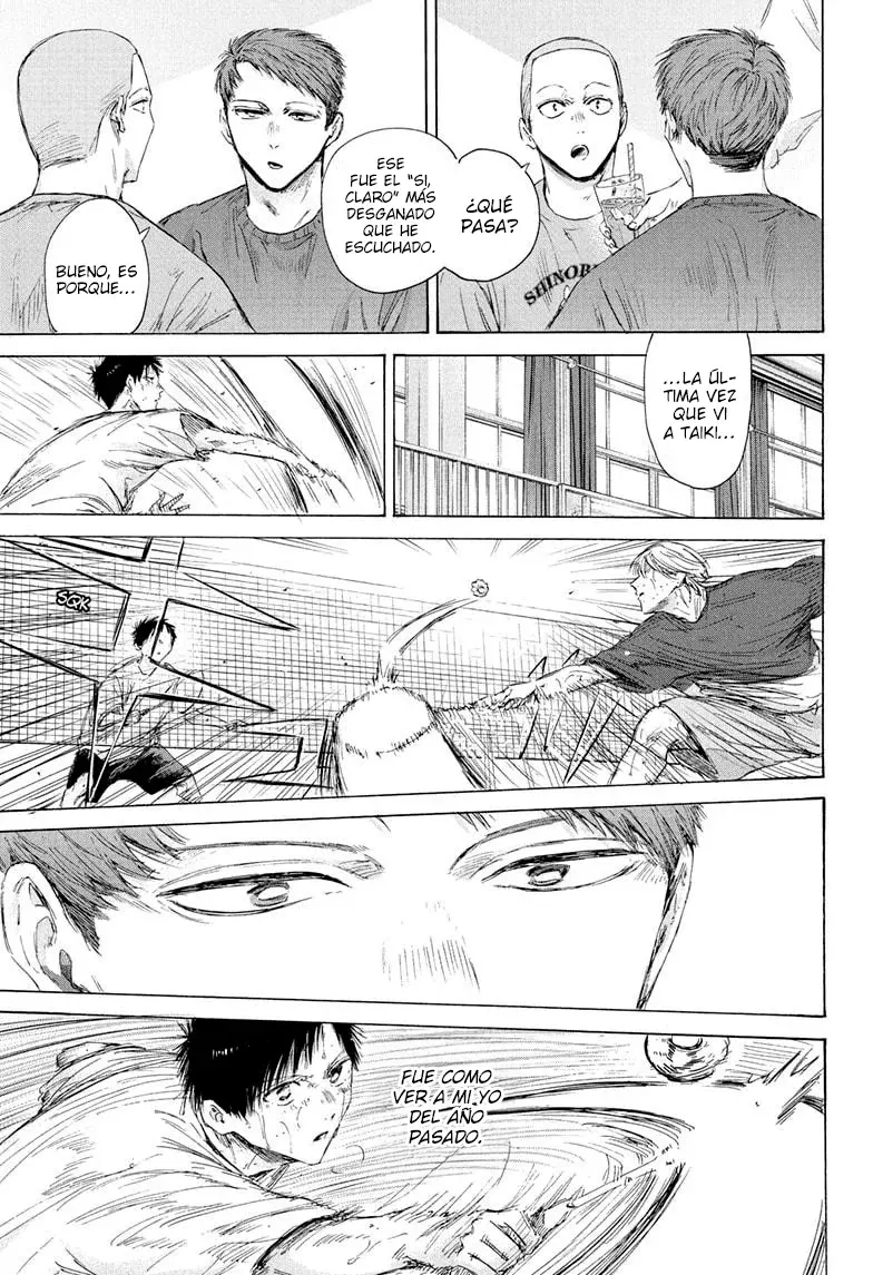 Ao no Hako Capítulo 213 - Página 17 en español