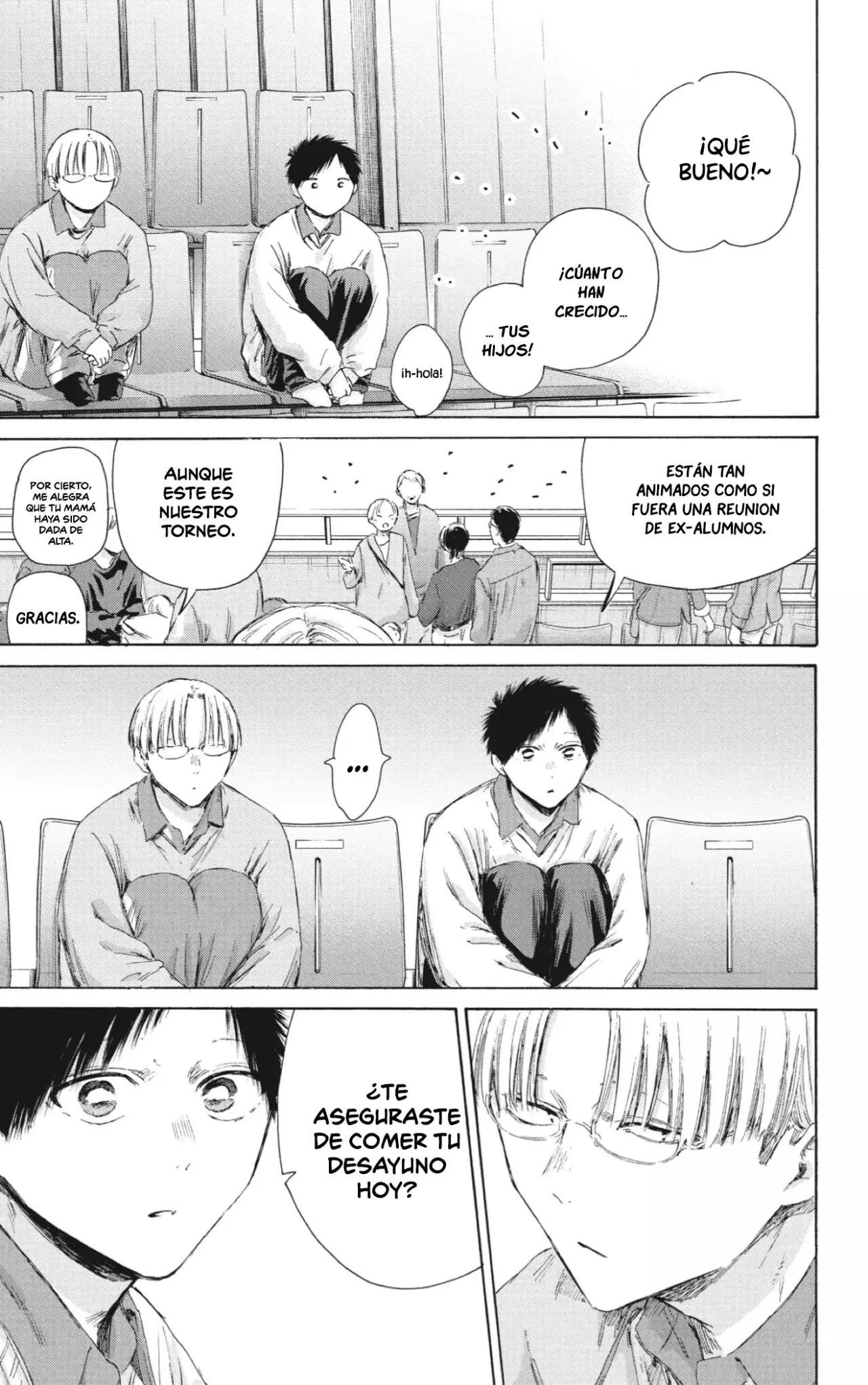 Ao no Hako Capítulo 221 - Página 4 en español