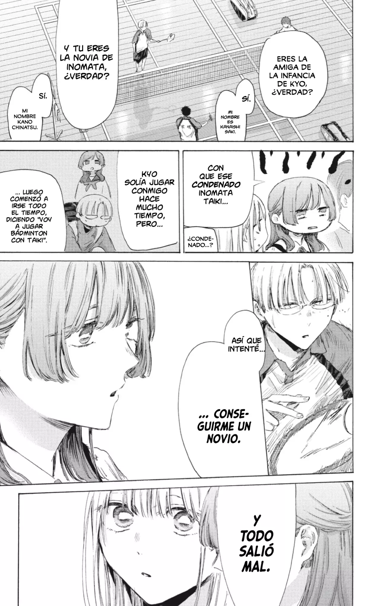 Ao no Hako Capítulo 222 - Página 10 en español