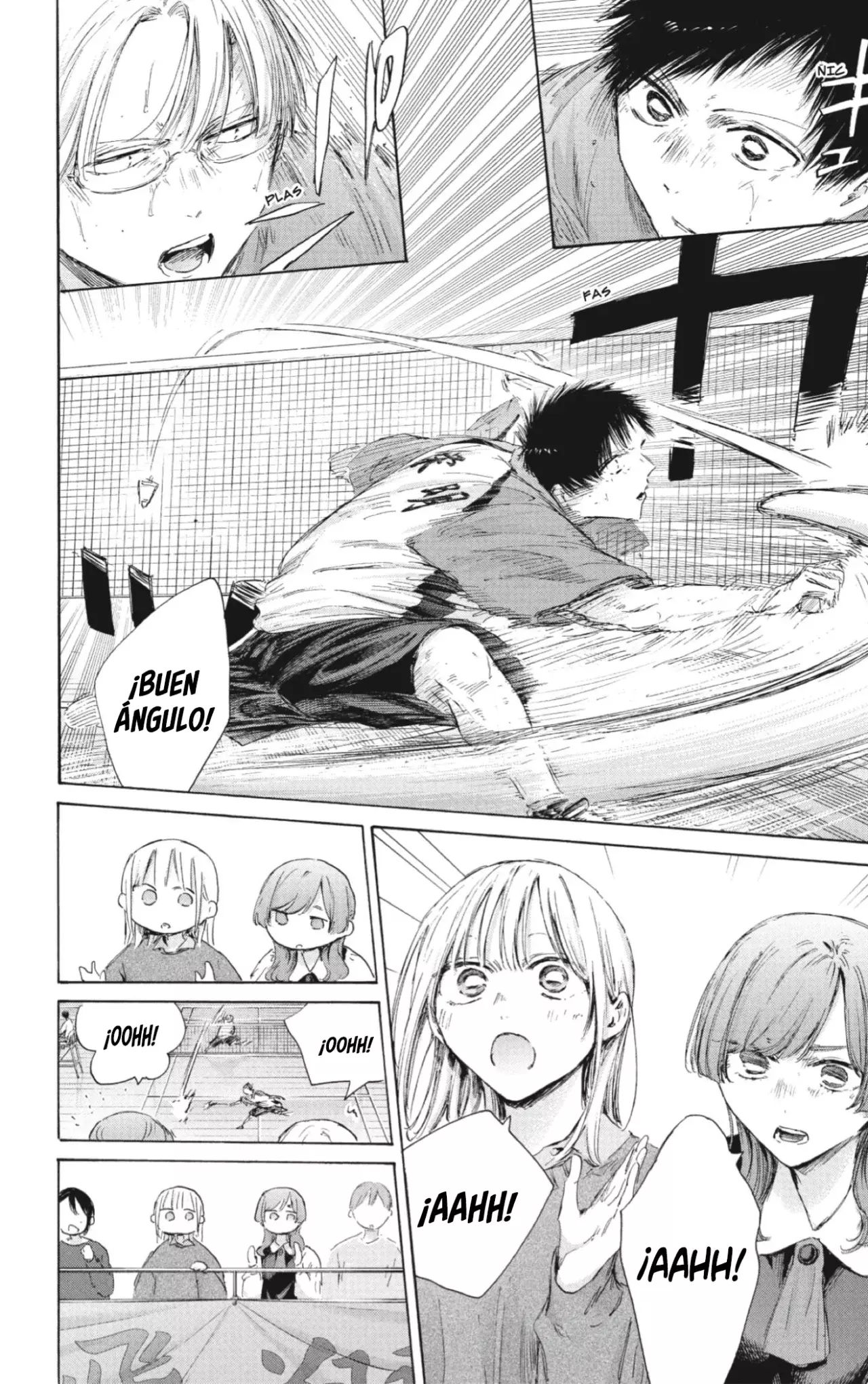 Ao no Hako Capítulo 222 - Página 9 en español