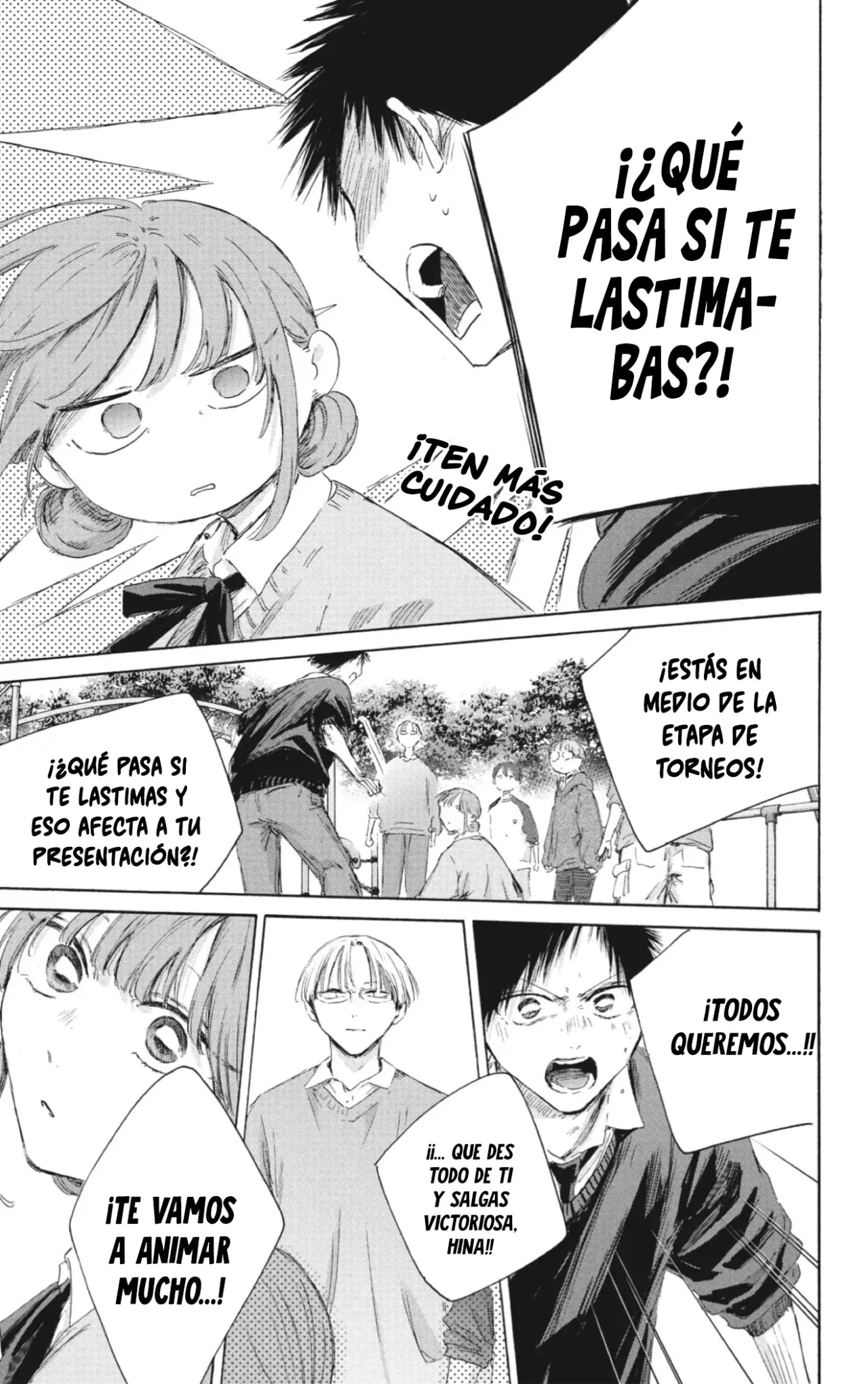 Ao no Hako Capítulo 227 - Página 12 en español