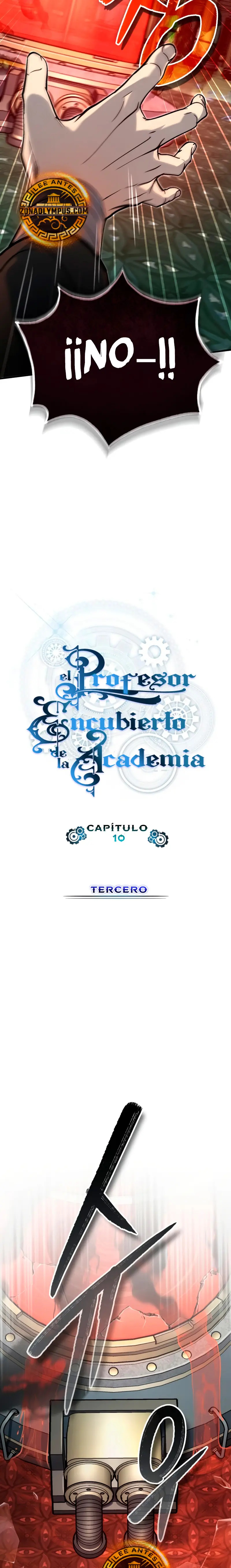 El profesor encubierto de la Academia Capítulo 108 - Página 11 en español