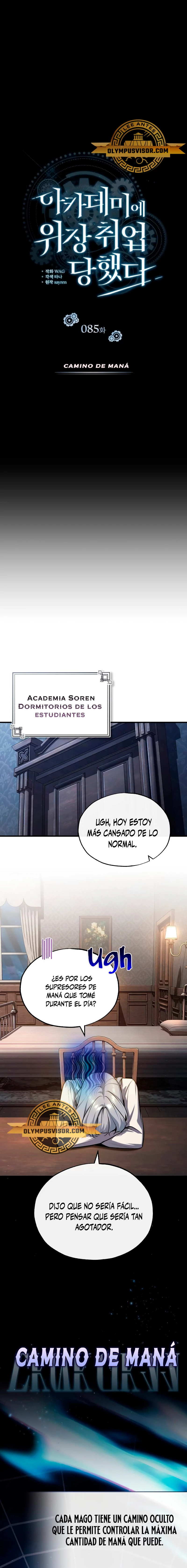 El profesor encubierto de la Academia Capítulo 85 - Página 13 en español