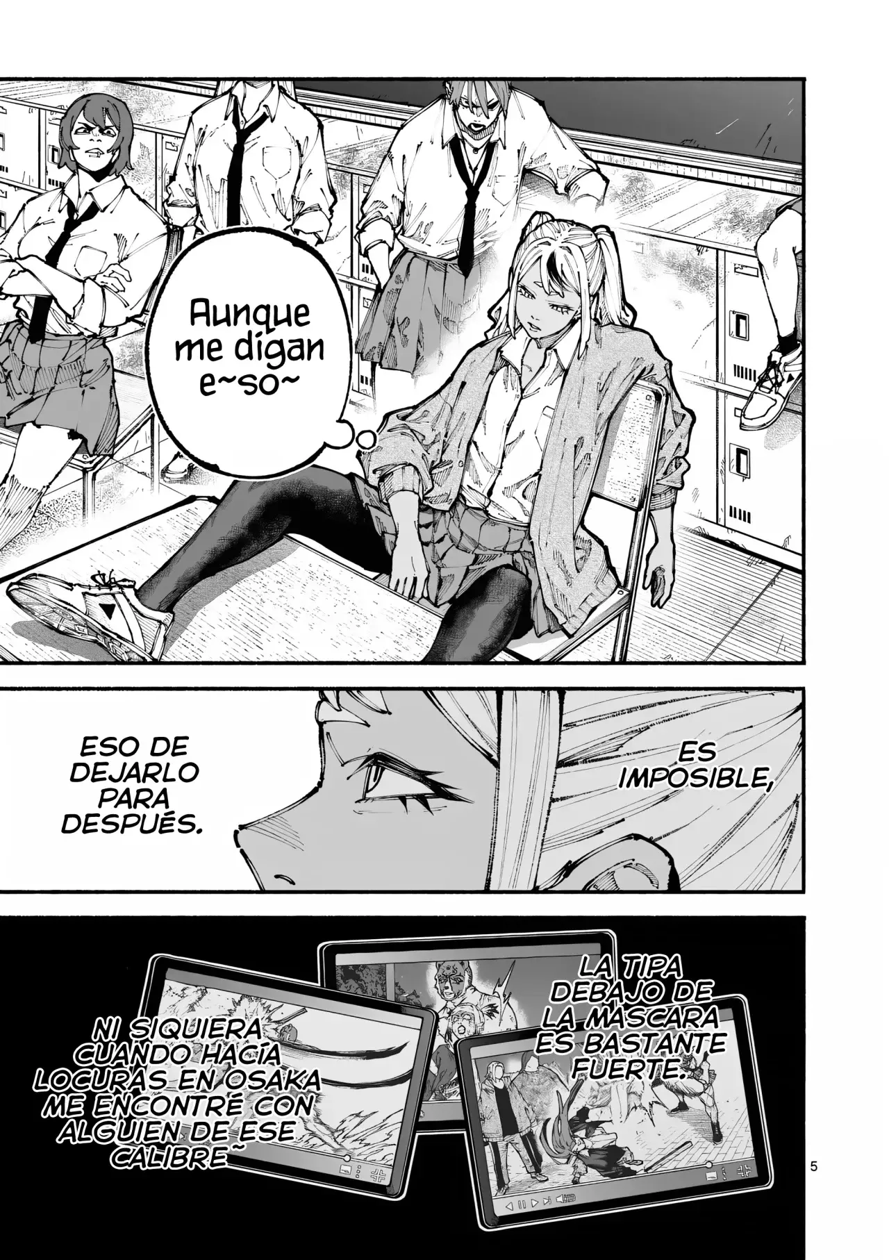 BLUE URSUS Capítulo 10 - Página 8 en español