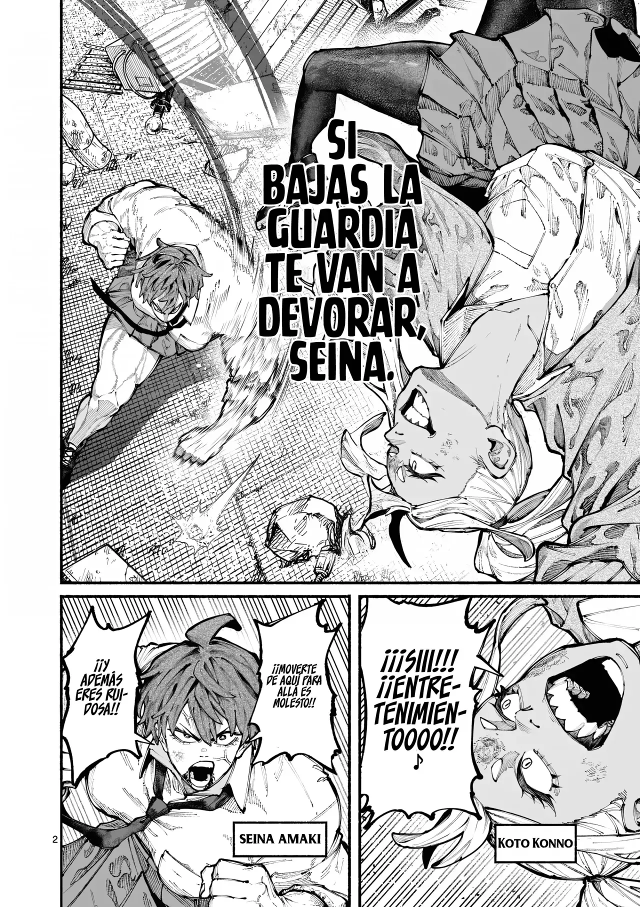BLUE URSUS Capítulo 15 - Página 5 en español