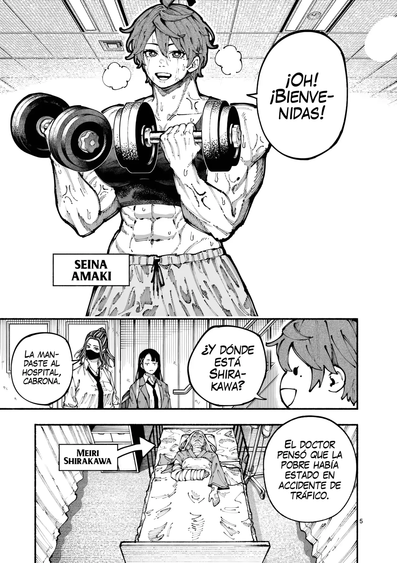 BLUE URSUS Capítulo 2 - Página 8 en español