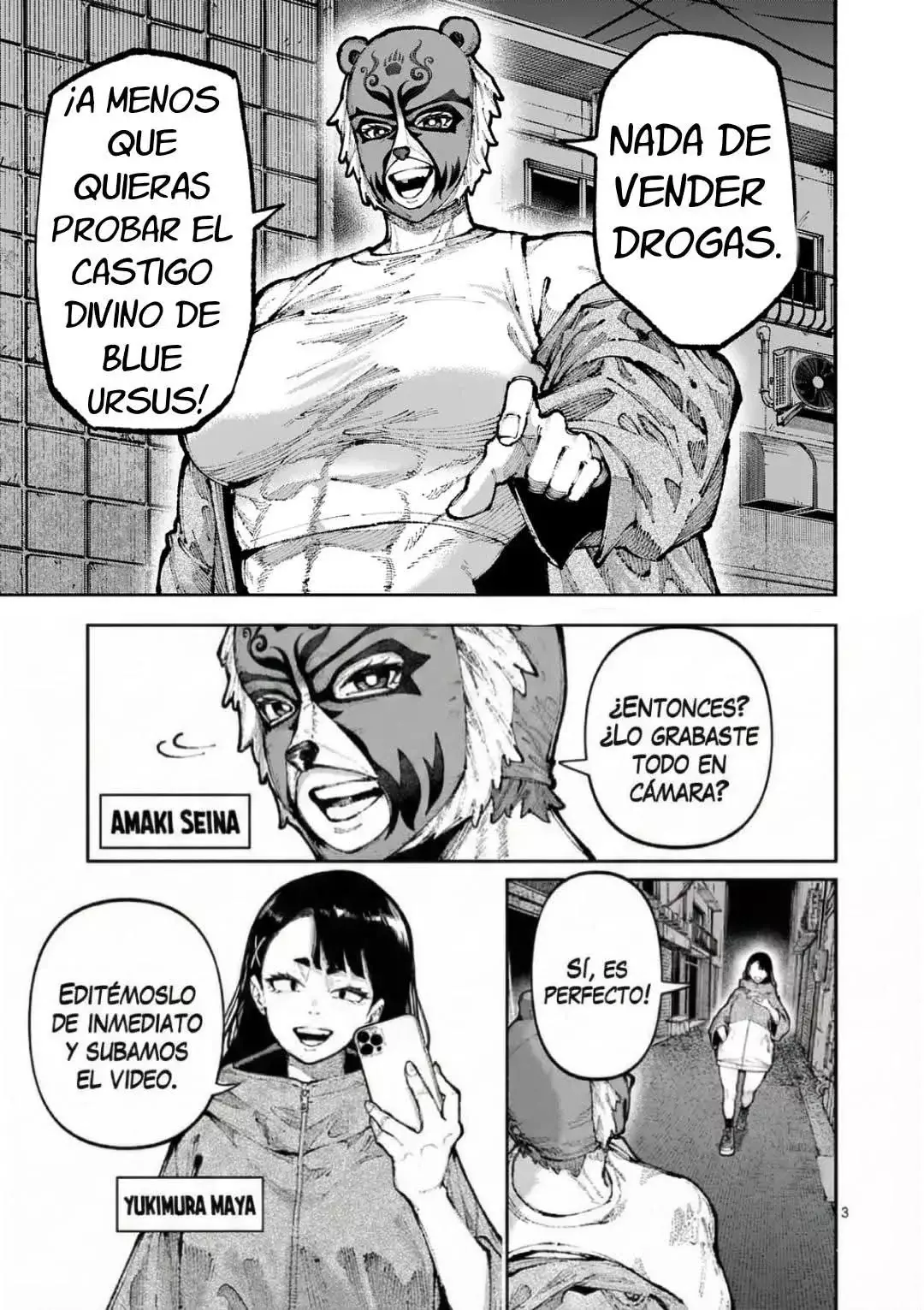 BLUE URSUS Capítulo 23 - Página 4 en español